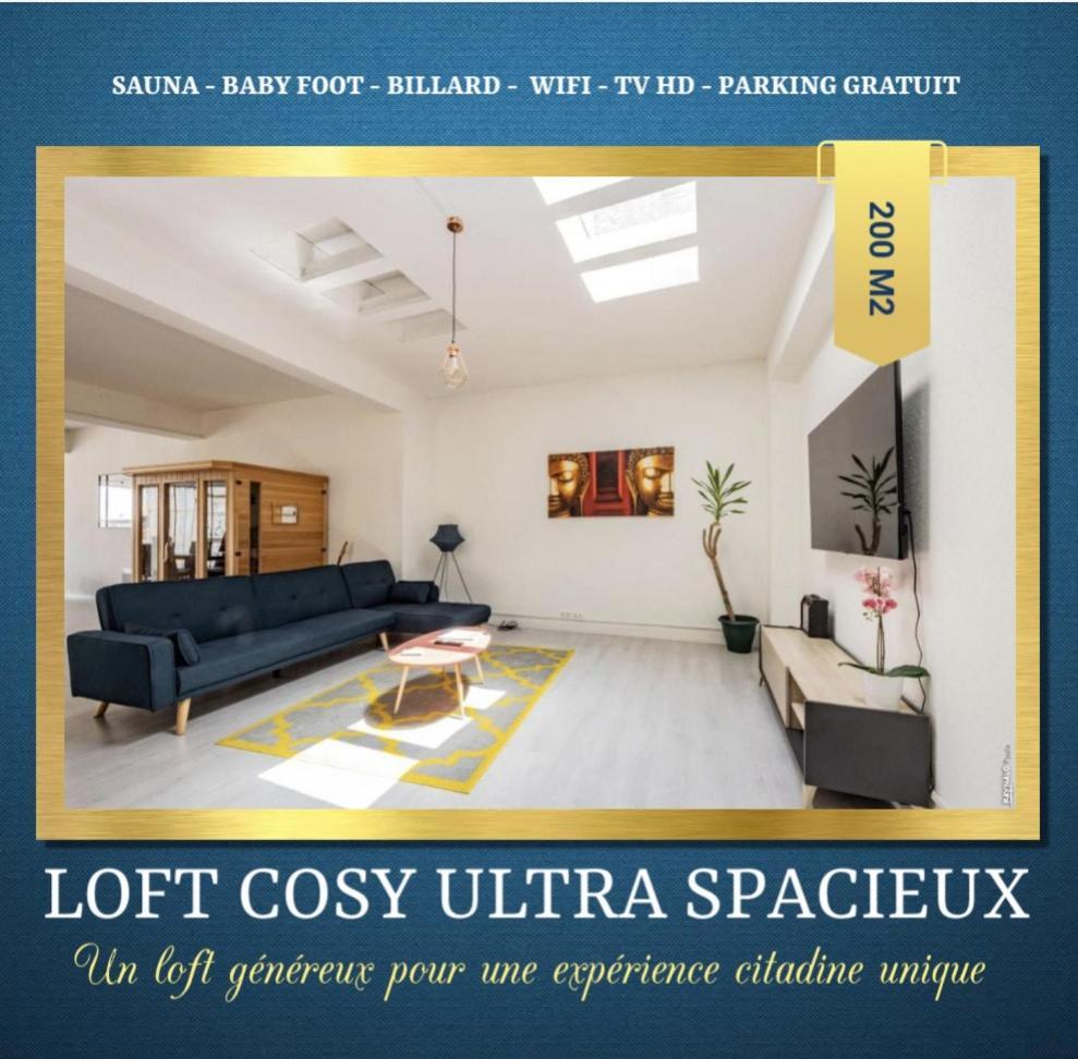 Loft Cosy - Hypercentre - Sauna - 200M2 - Wifi Graulhet Eksteriør billede